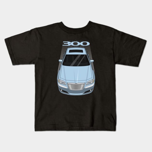 Chrysler 300C 2011-2014 - Glacier Blue Kids T-Shirt by V8social